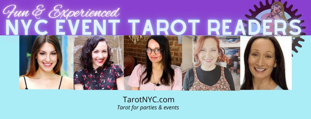 Photos of our NYC Tarot Readers for events and parties